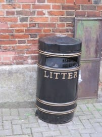 litter bin